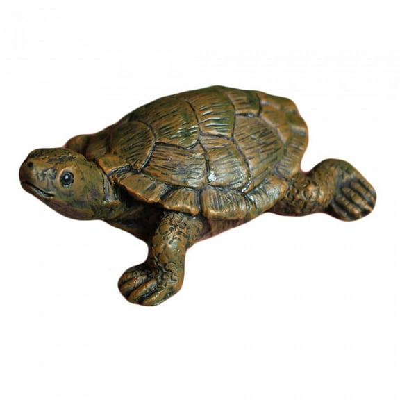 Turtle Statue Home Decor, Resin Statue, Small Garden Statue ,Yard Decoration for Indoors Balcony Bookshelf Outdoors Landscape