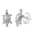 thumbnail image 1 of Turtle Stud Earrings Sterling Silver, 1 of 2