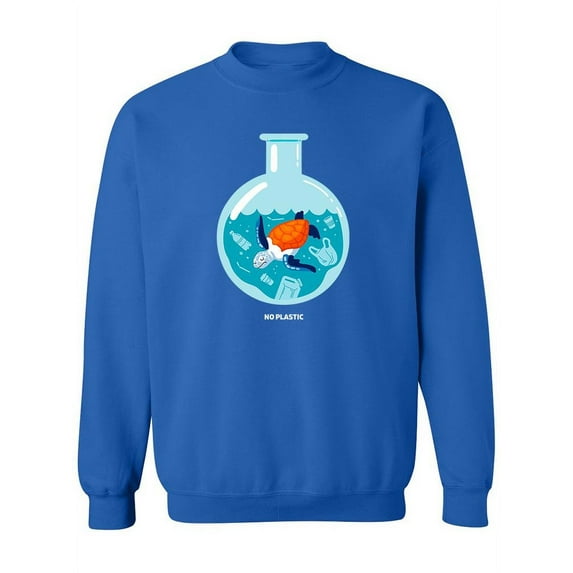 Turtle Surrounded By Garbage
Sweatshirt Women -Image by Shutterstock, Female Large