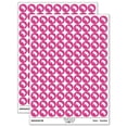 thumbnail image 1 of Turtle Swimming Solid 200+ Round Stickers - Hot Pink - Matte Finish - 0.50" Size, 1 of 3