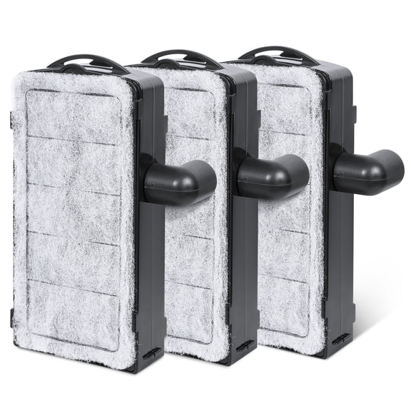 3-Pack Turtle Tank Filter Cartridges Replacement