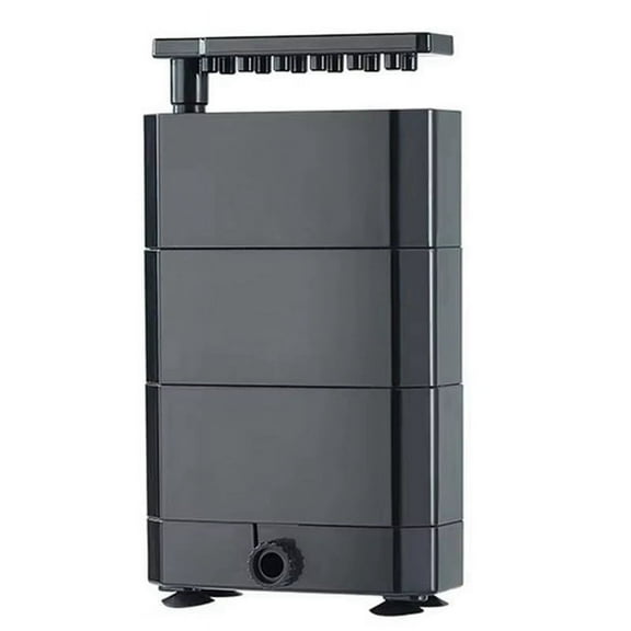 Turtle Tank Filter Aquarium Turtle Tank Filter Pump 180GPH Silent Biofiltration Aquarium Filter for Reptile US PLUG