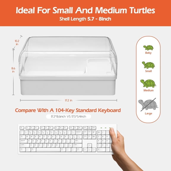 Turtle Tank Starter Habitat Kit
