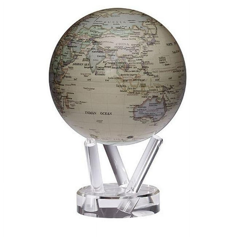 MOVA(ムーバ) Mova Globe Antique Beige 6 MOVA 6-inch Antique Beige Revolving Globe