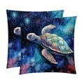 thumbnail image 1 of Turtle Throw Pillow Covers Set of 2 for Chair Pillow Covers for Various Occasions - 16x16, 18x18, 20x20 Inches - Decorative Pillows Covers with Unique Patterns, 1 of 6