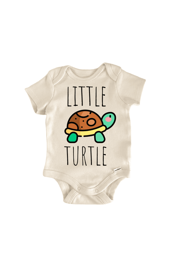 Turtle Tortoise Newborn Baby Bodysuit