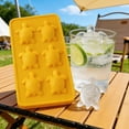 thumbnail image 1 of Turtle Tray Silicone Ice Molds with Lid for Summer Iced Drinks Cocktails Easy Release Reusable Maker for Freezer(Yellow), 1 of 6