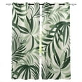 thumbnail image 1 of Turtle Tropical Palm Leave Summer Hawaii Window Curtains Outdoor Kitchen Drapes Indoor Decor Kids Window Trea, 1 of 5