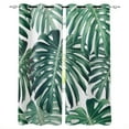 thumbnail image 1 of Turtle Tropical Palm Leave Summer Hawaii Window Curtains Outdoor Kitchen Drapes Indoor Decor Kids Window Trea, 1 of 5