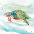 thumbnail image 1 of Turtle Tropics Poster Print by Carol Robinson, 1 of 1