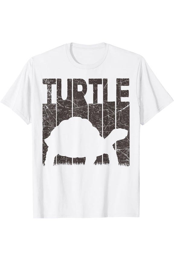 Turtle Vintage Sea Turtle Retro Herpetology Tortoise T-Shirt, Birthday Gift