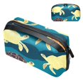 thumbnail image 1 of Turtle Waterproof Oxford Cloth Hard Drive Case with Charger Pouch, PC Case, Small Travel Electronic Organizer, and Cord Organizer Travel - 5.9x9.44x3.14 in, 1 of 6