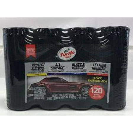 Turtle Wax 120ct (4x30ct) Car Kit