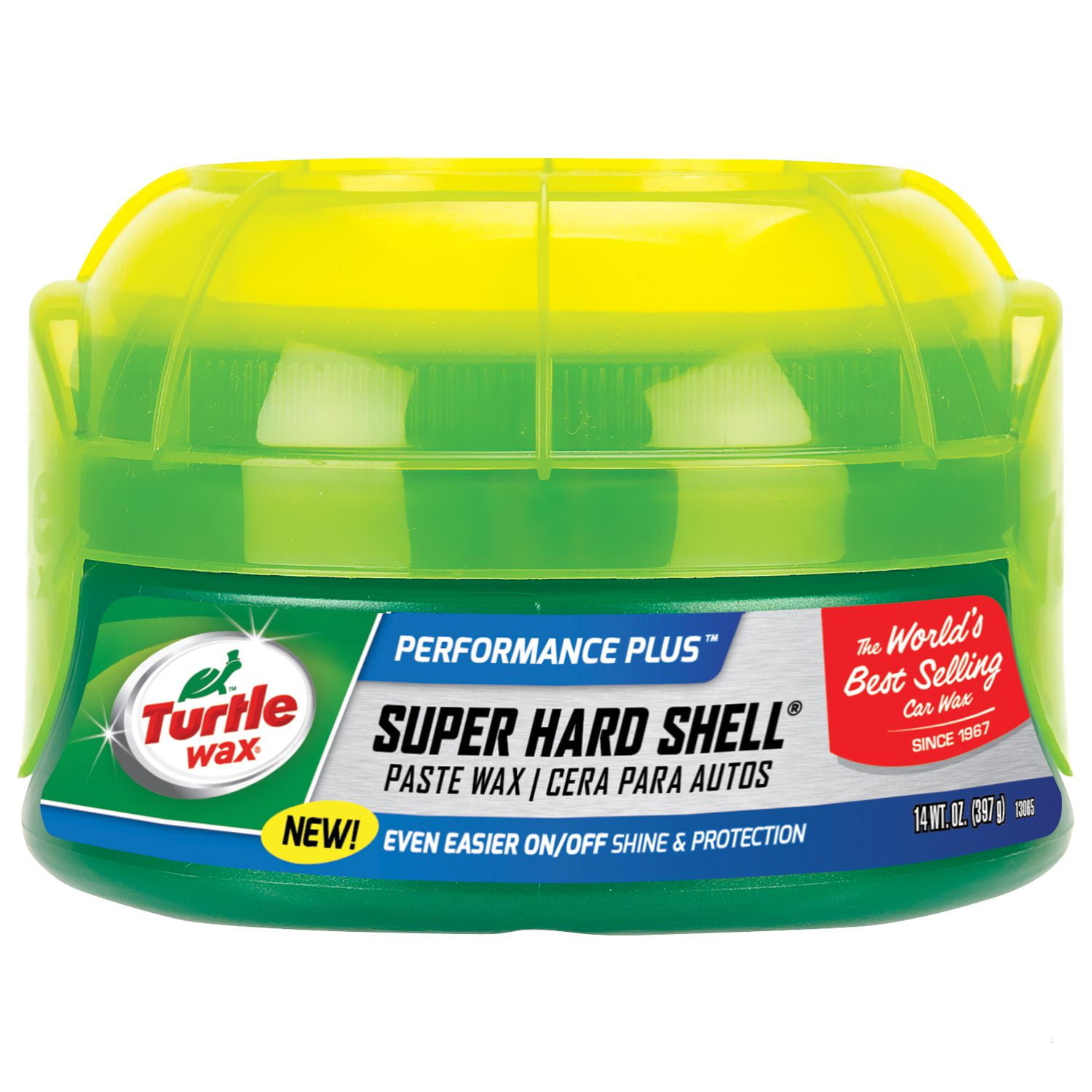 Turtle Wax Super Hard Shell Paste Car Wax - 9.5 Oz