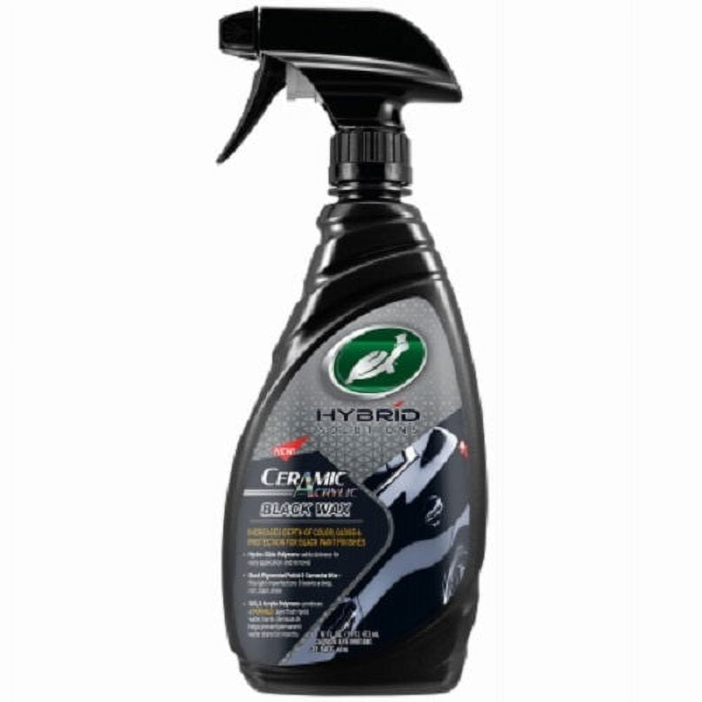 okpetroleum.com: Turtle Wax 53447 Hybrid Solutions Ceramic Acrylic Black  Spray Wax (16 oz Bottle)