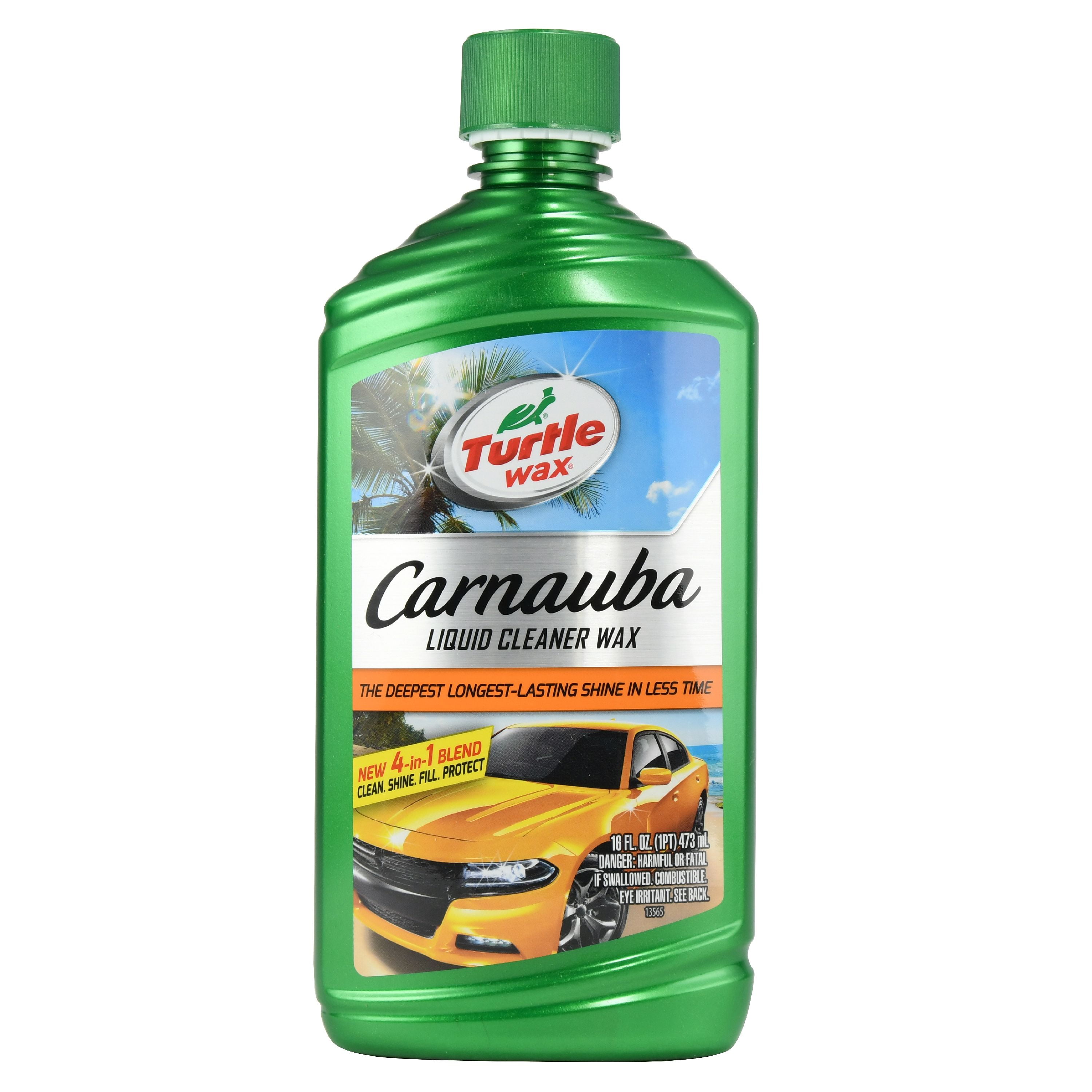 Carnauba Wash & Wax shampoing lustrant auto Turtle Wax