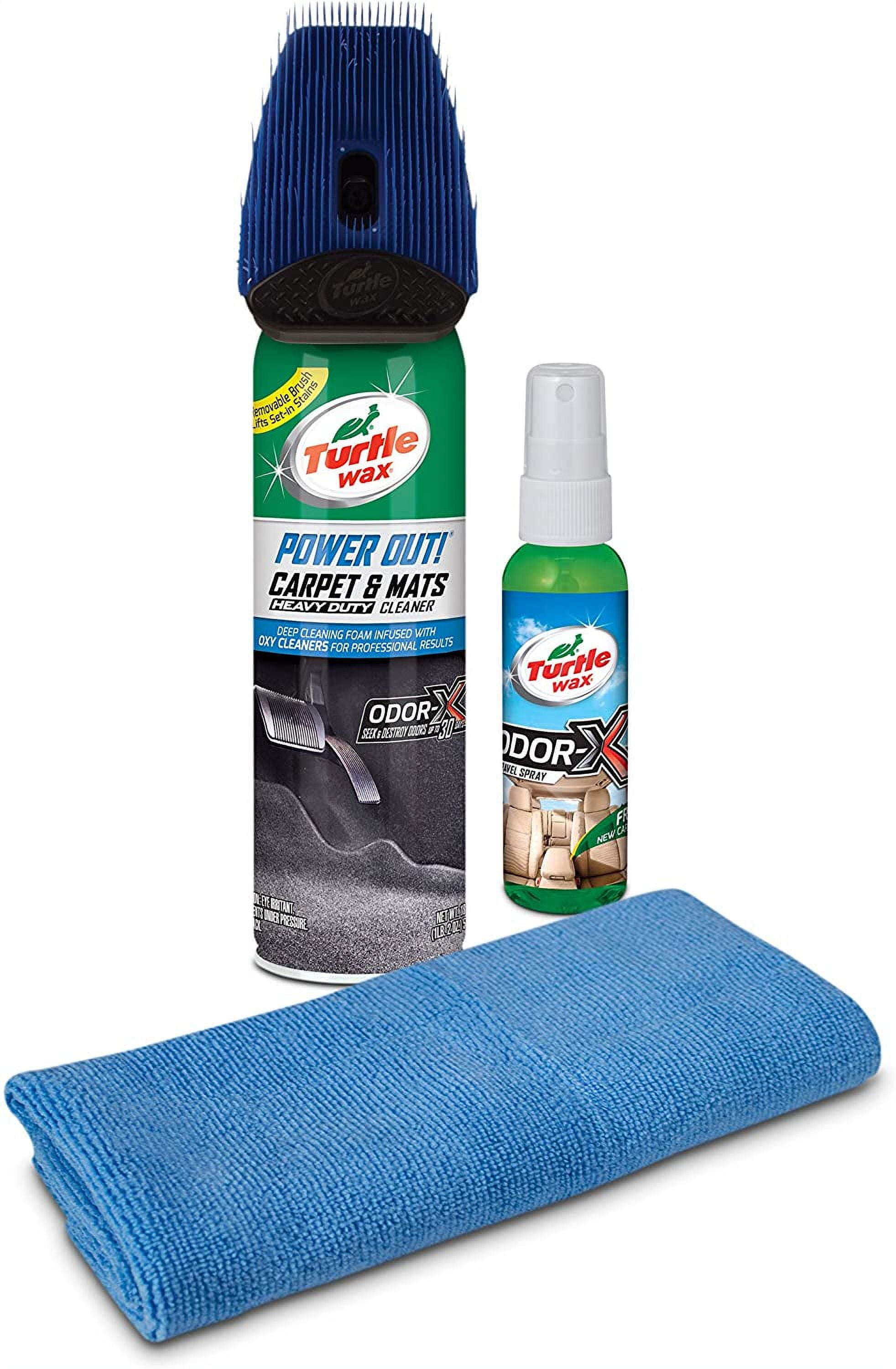 Turtle Wax Carpet Cleaner Deodorizer Car Interior Cleaner Auto Pet Stain  Odor Remover