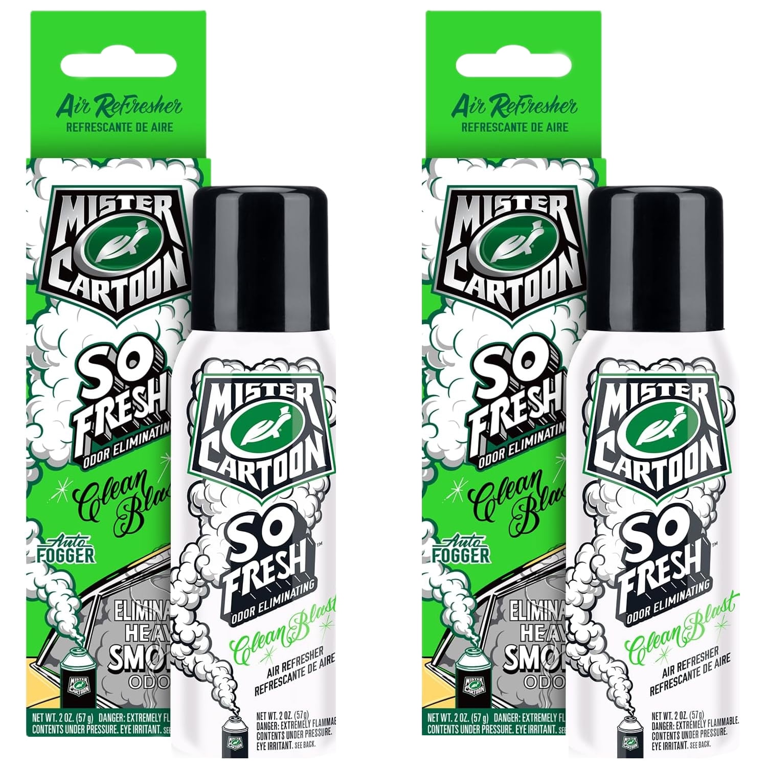 Turtle Wax FOGGER Clean Blast 2 oz Ultimate Car Fogger and Smoke Odor