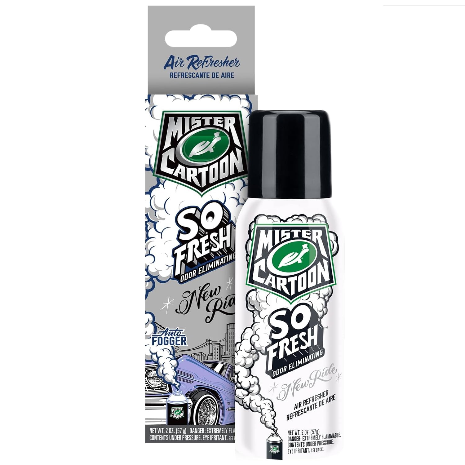 Turtle Wax FOGGER New Ride 2 oz Ultimate Car Fogger and Smoke Odor Eliminator LongLasting