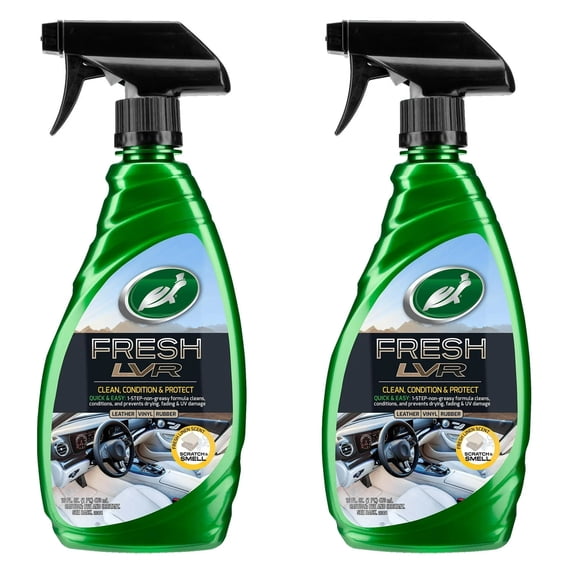Turtle Wax FRESH LVR, Conditioner & Protectant, 16oz Trigger Spray, 2 Packs