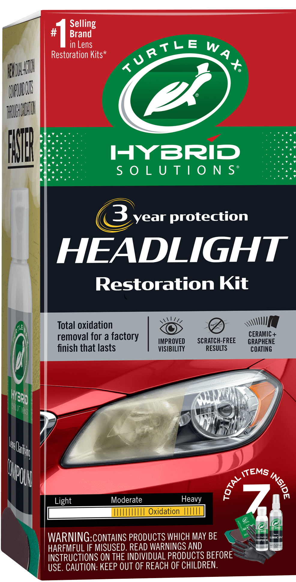 Turtle Wax Headlight Restoration Kit