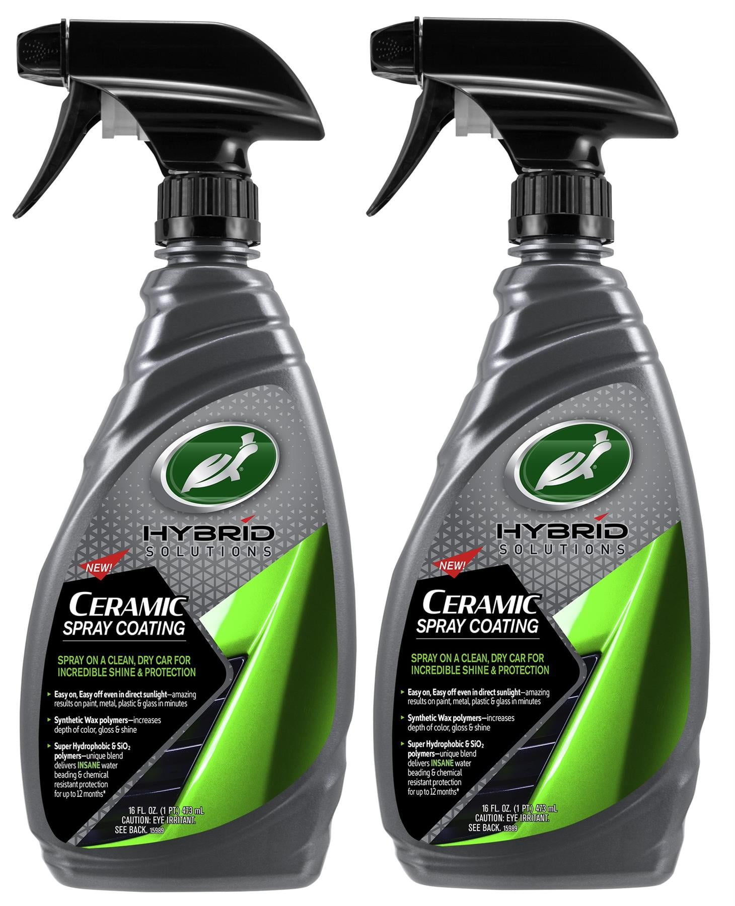 Turtle Wax Hybrid Solutions Ceramic Wax Spray Coating 16 Fl Oz. (2 Pack)