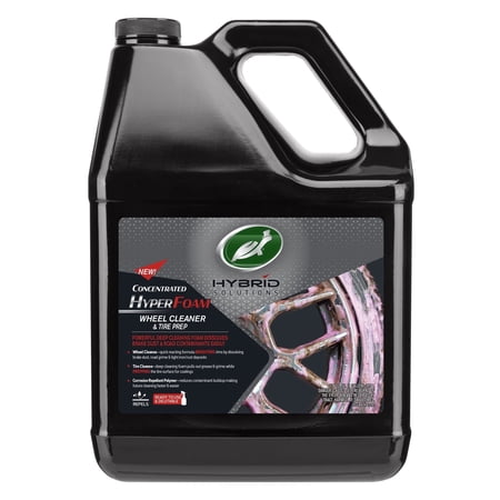 Turtle Wax Hybrid Solutions Hyper Foam Wheel Cleaner & Tire Prep 128 fl oz
