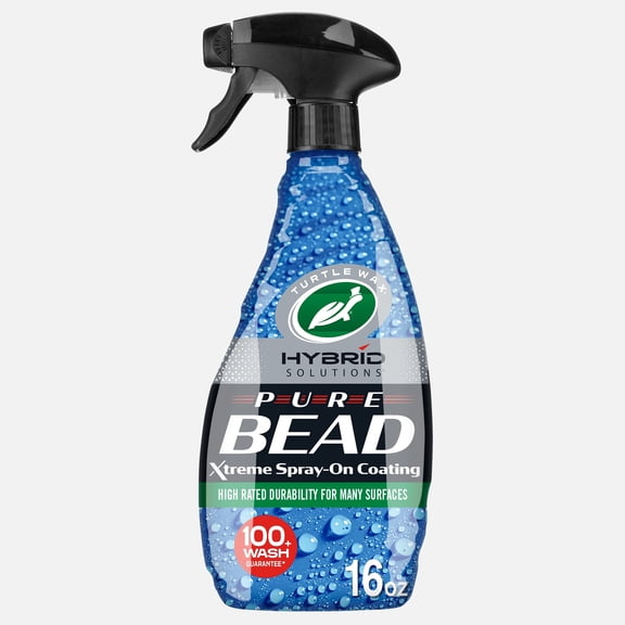 Turtle Wax Hybrid Solutions Pure Bead Advanced Car Coating Spray, For Auto, Home, & Marine Use, 16oz.