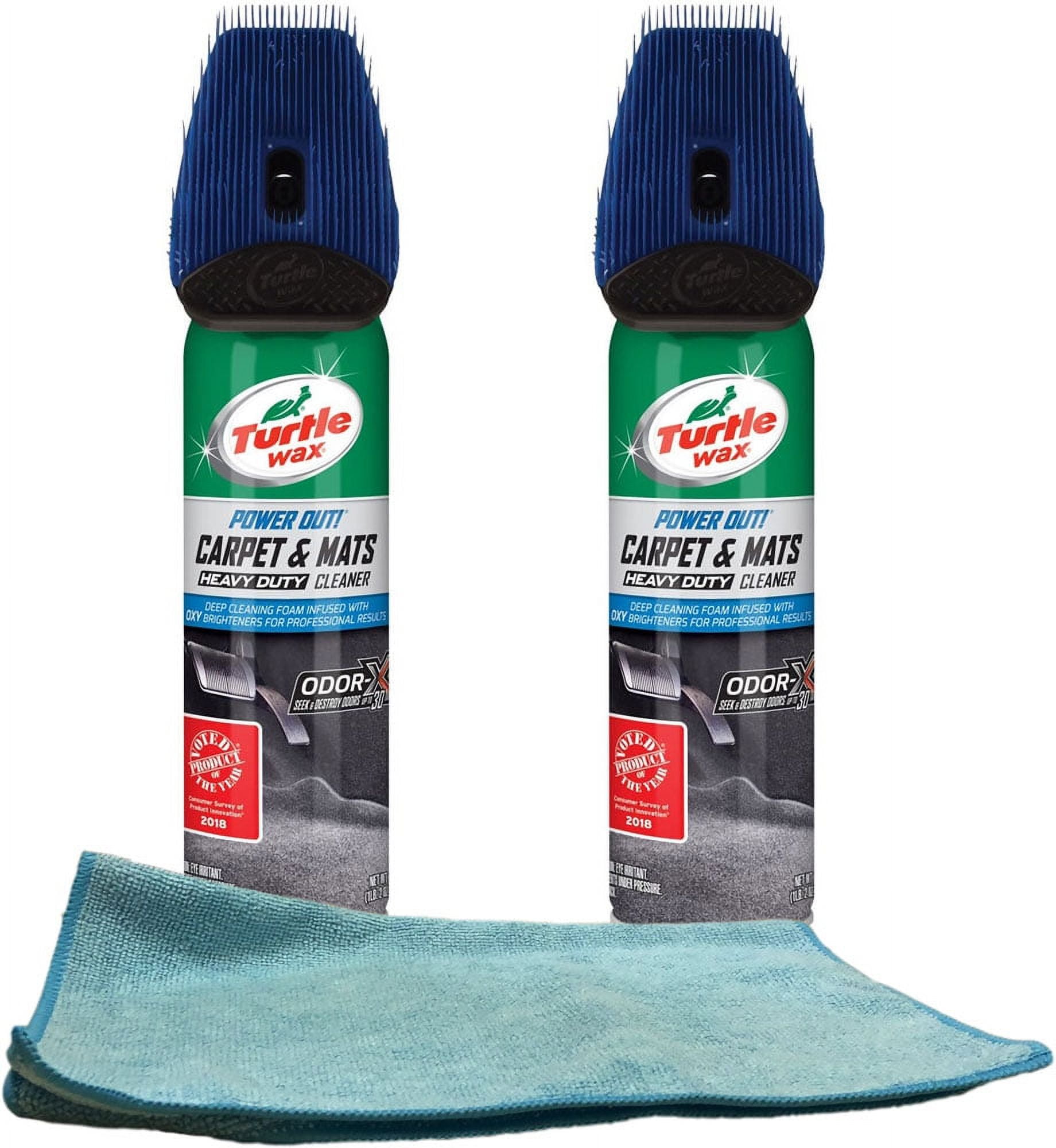 Turtle Wax 50600 Power out Rubber Floor Mat Heavy Duty Cleaner 18