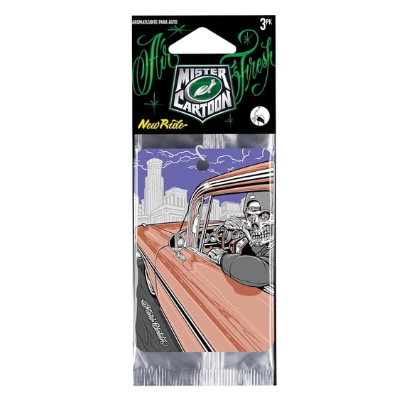 Turtle Wax PAPER: Premium Hanging Car Air Freshener - Long Lasting Car Air Fresheners for Car & Home, New Ride Fragrance