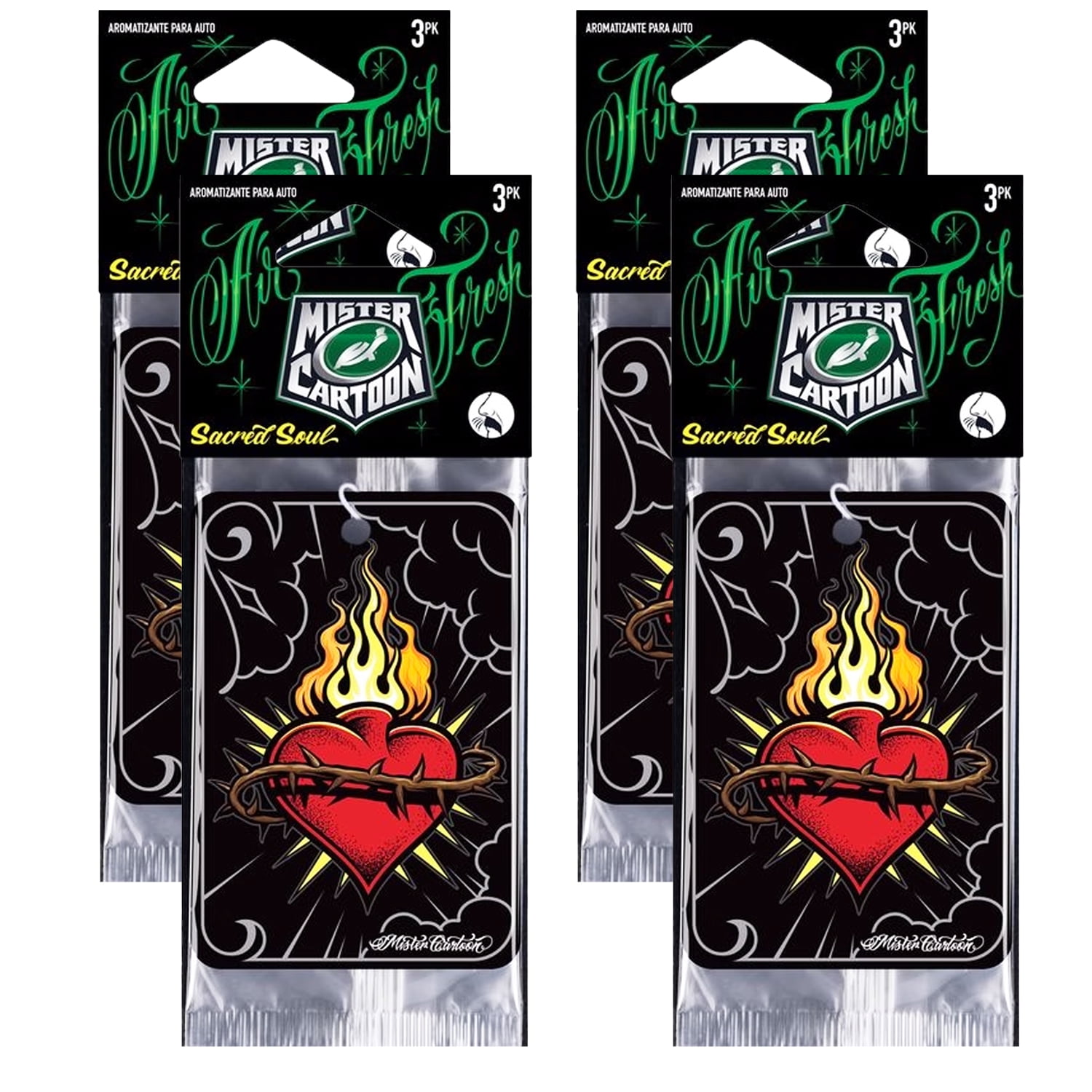 Turtle Wax PAPER Premium Hanging Car Air Freshener Long Lasting Car Air Fresheners for Car