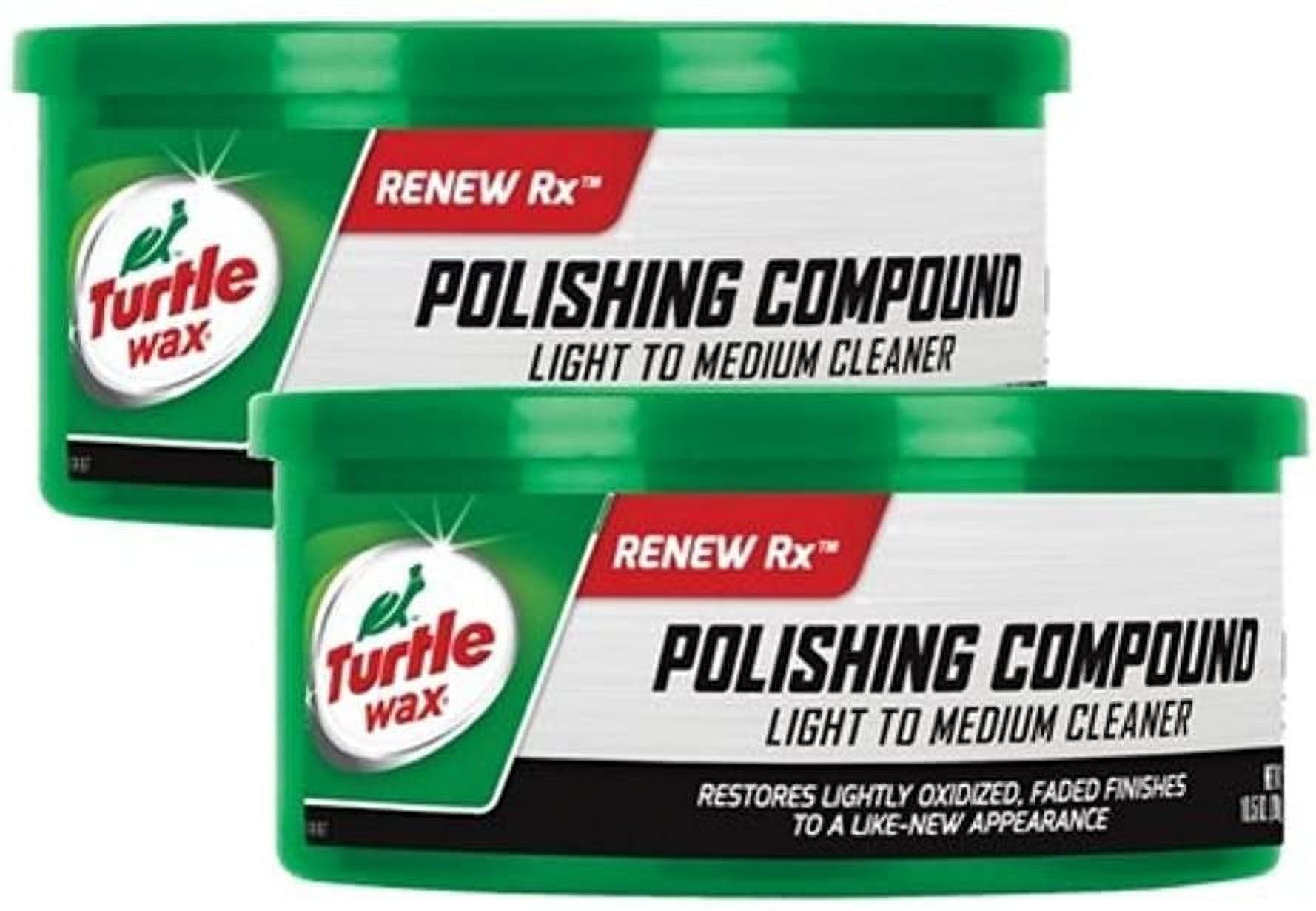 Turtle Wax Polishing Compound & Scratch Remover - 10.5 oz. (2-PACK)