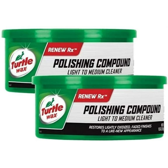 Turtle Wax T-241A Polishing Compound & Scratch Remover - 10.5 oz. 2 Pack