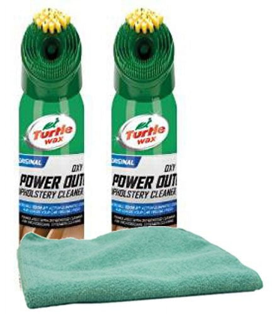 Turtle Wax Power Out! Upholstery Cleaner Odor Eliminator 18 Fl Oz 2 Pack