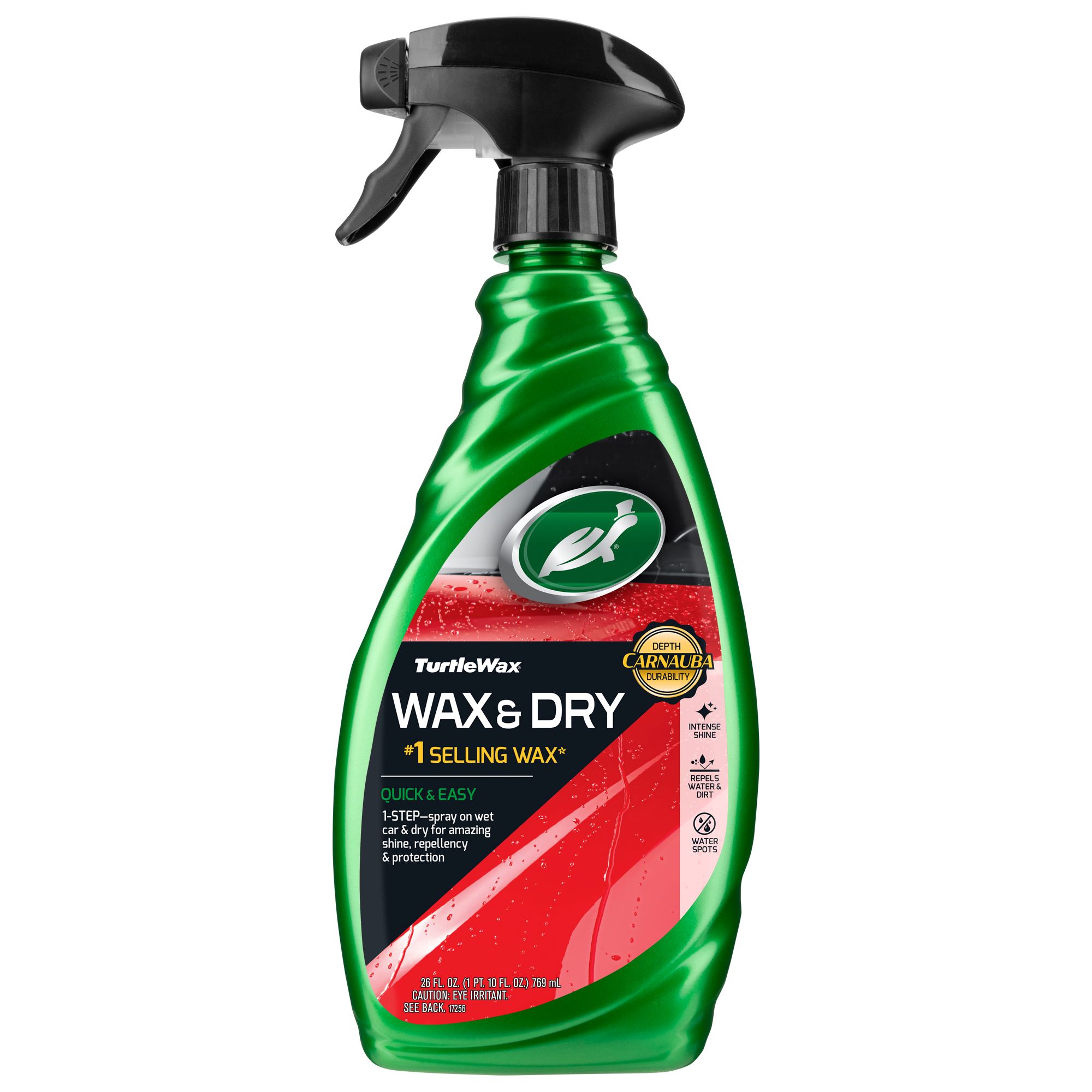 Turtle Wax Quick and Easy 1-Step Wax and Dry Spray Wax, 26 oz - image 1 of 9
