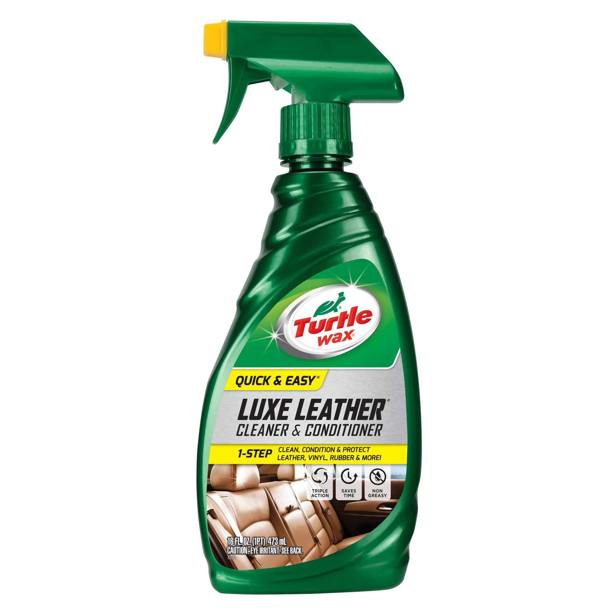 Turtle Wax Quick and Easy Luxe Leather Cleaner and Conditioner, 16 oz
