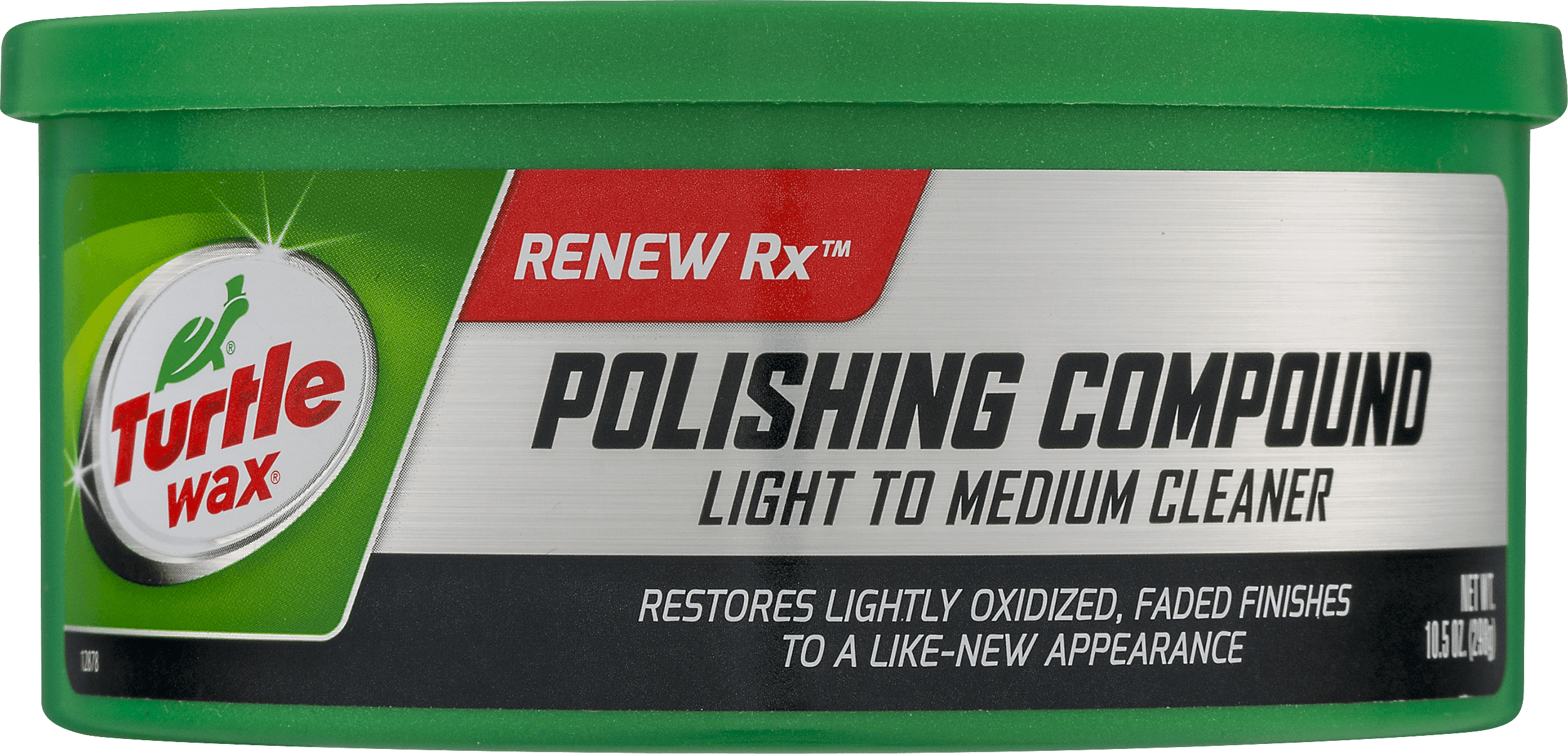 Turtle Wax Renew Rx Polishing Compound Light To Medium Cleaner, 10.5 OZ