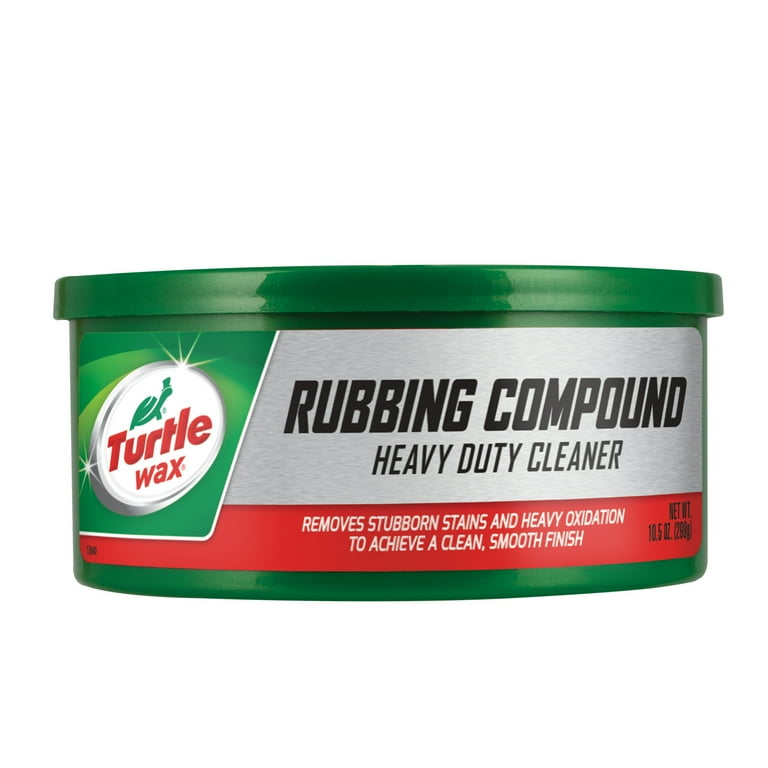 Automotive Car Care Turtle Wax Renew Rx Rubbing Compound and Heavy Duty Cleaner 10.5 oz Walmart