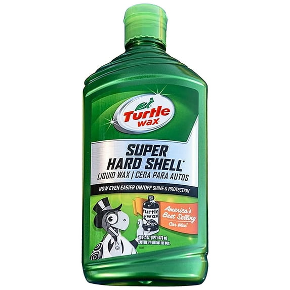 Turtle Wax Super Hard Shell Liquid Wax, 16oz
