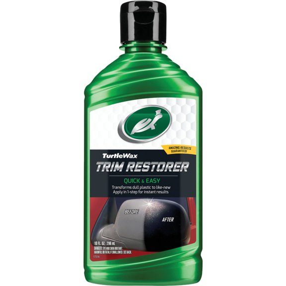 Turtle Wax T-125 Premium Grade Trim Restorer Automotive Cleaner, 10 oz