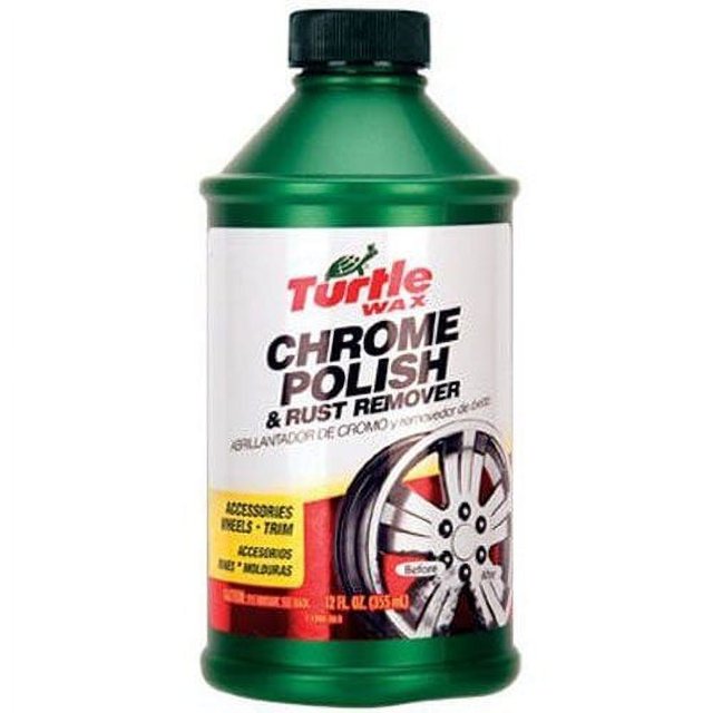 Turtle Wax T280RA Car Cleaner & Chrome Polish Rust Restorer for Wheel