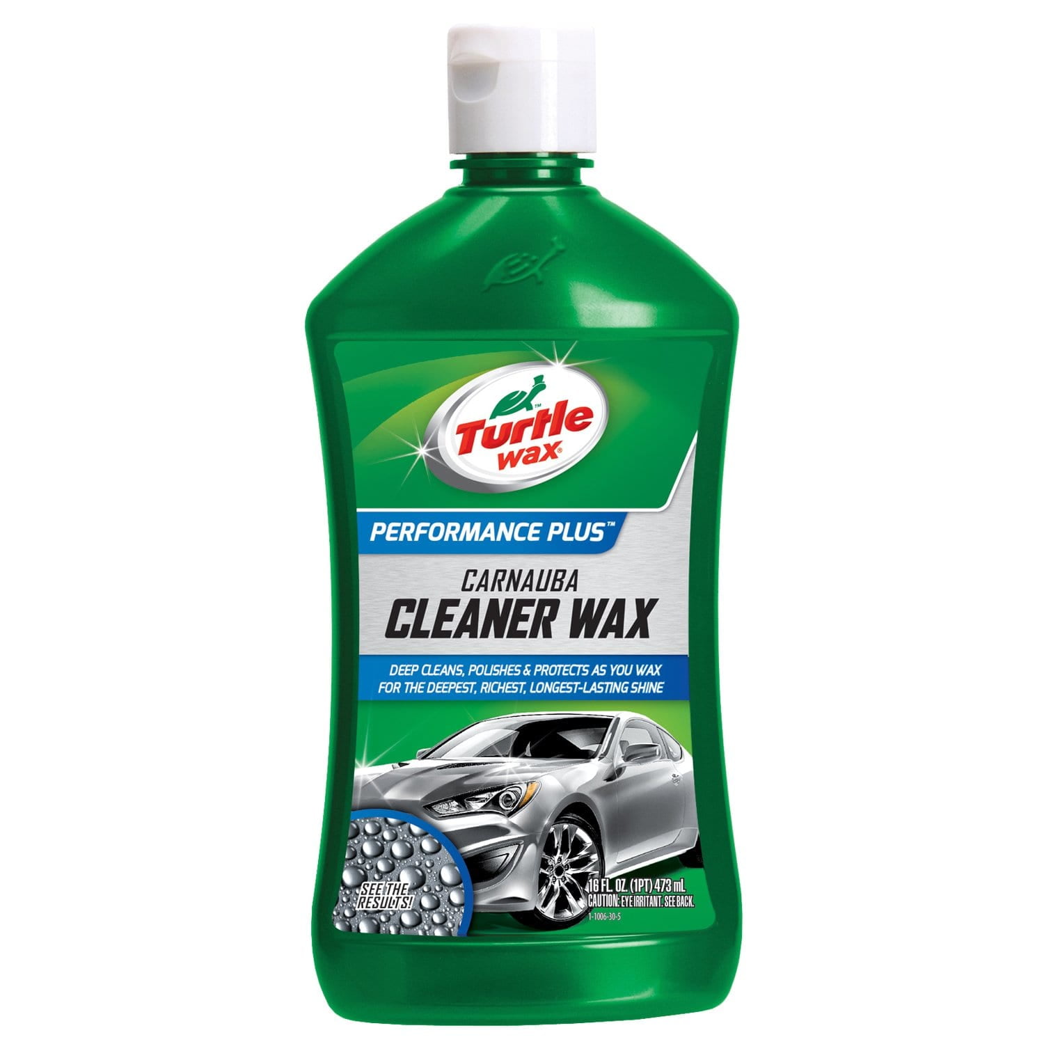 Turtle Wax T6A Carnauba Cleaner Liquid Wax 16 oz.