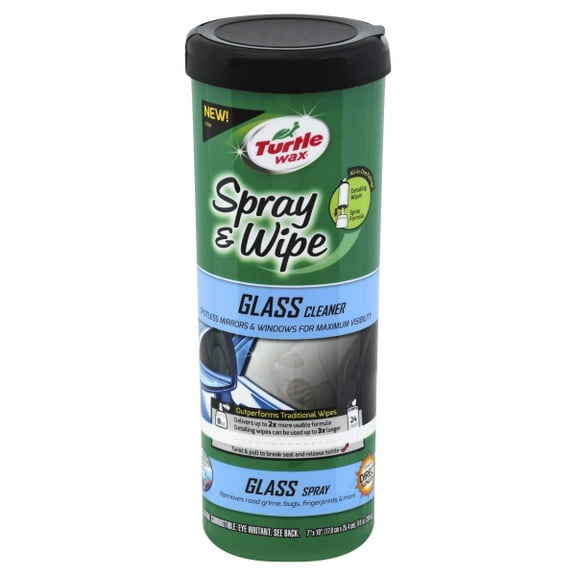 Turtle Wax T23-50938 Spray & Wipe Glass Cleaner