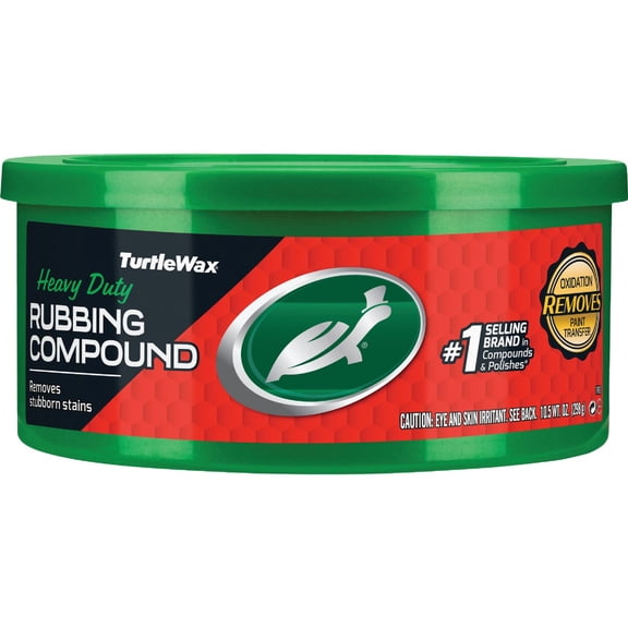 Turtle Wax RENEW Rx Rubbing Compound Paste - Heavy-Duty Automotive Polish - 10.5 oz