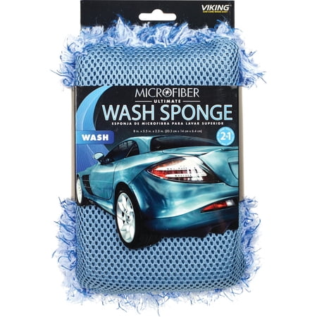 Carrand Chenille Car Wash Pad - Microfiber Cleaning Accessory - 1 Piece