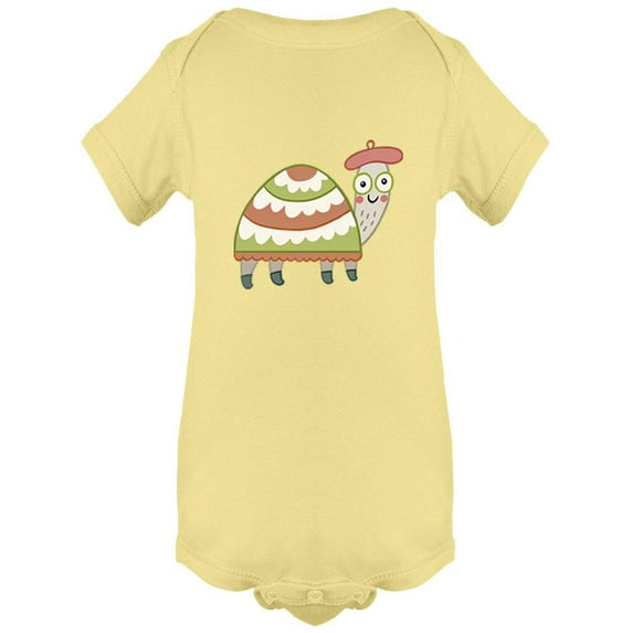 Turtle With A Hat Bodysuit Infant -Image by Shutterstock, 24 Months