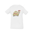 thumbnail image 1 of Turtle With A Hat T-Shirt Infant -Image by Shutterstock,  6 Months, 1 of 4