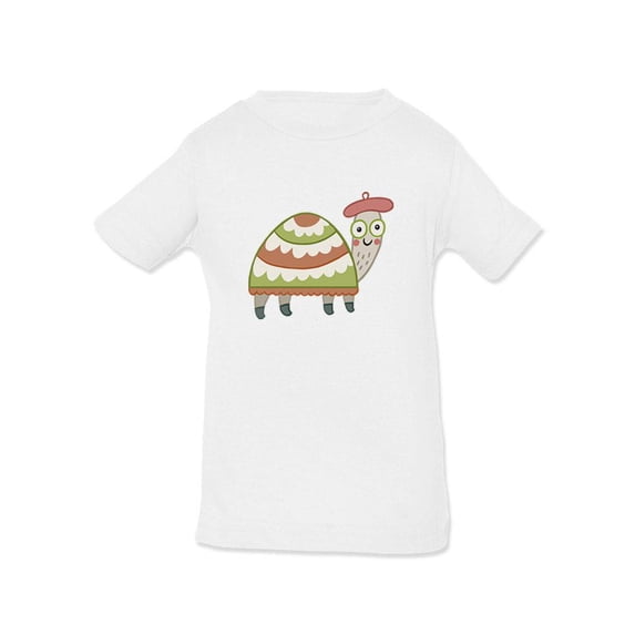 Turtle With A Hat T-Shirt Infant -Image by Shutterstock, 6 Months