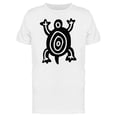 thumbnail image 1 of Turtle With Tribal Art T-Shirt Men -Image by Shutterstock, Male Medium, 1 of 2