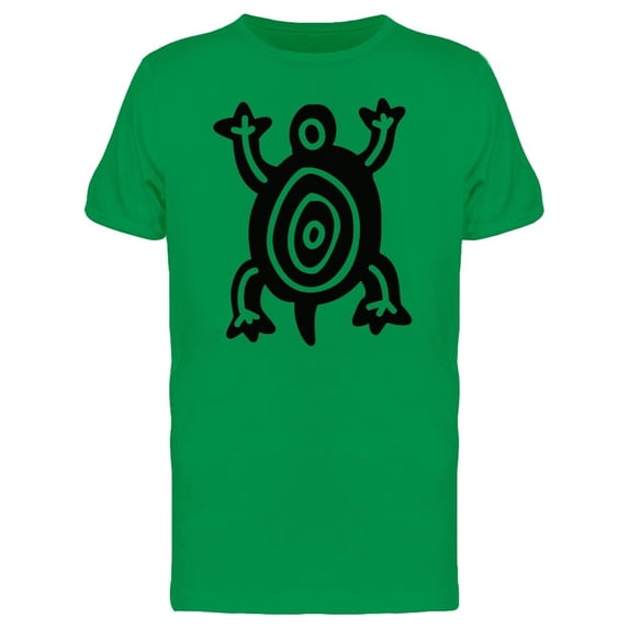 Turtle With Tribal Art Tee Men's -Image by Shutterstock